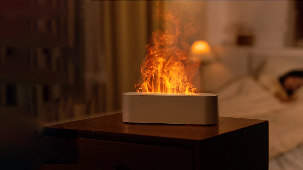 Cozy Ambiance Maker: Flame Diffuser for Relaxing Nights