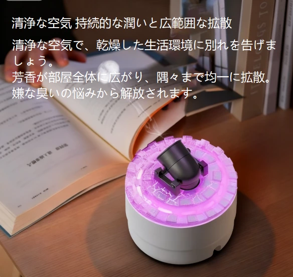 生活に儀式感をプラス！クリエイティブな砲台型スモークリング芳香器で、香りとお楽しみを同時に