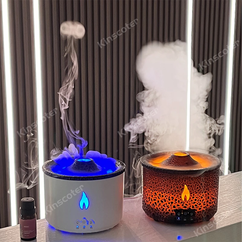 Underwater Healing Arrives! Creative Jellyfish Smoke Ring Aromatherapy Diffuser, Perfect Blend of Fun and Texture