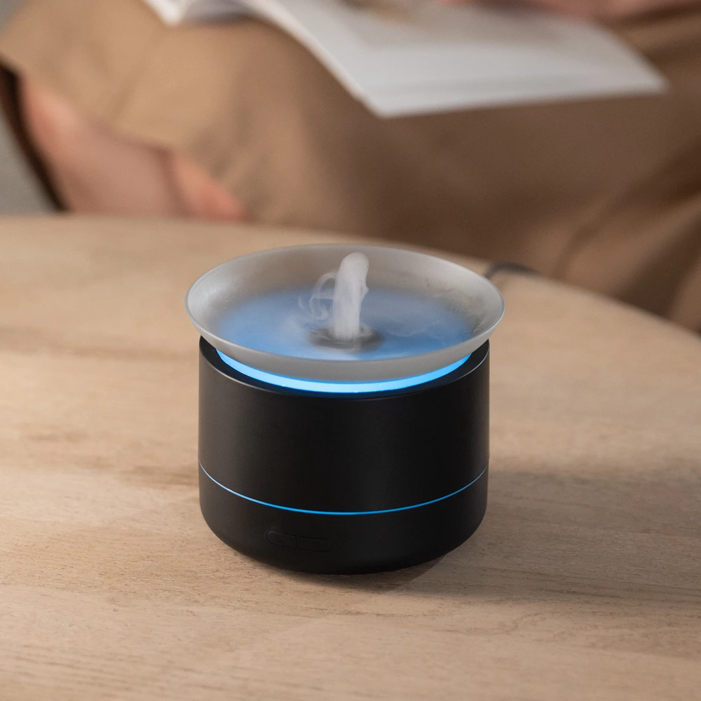 Cloud Healing at Home! Minimalist Sea of Clouds Aromatherapy Diffuser, Multi-scene Humidification for a Soft Light Atmosphere