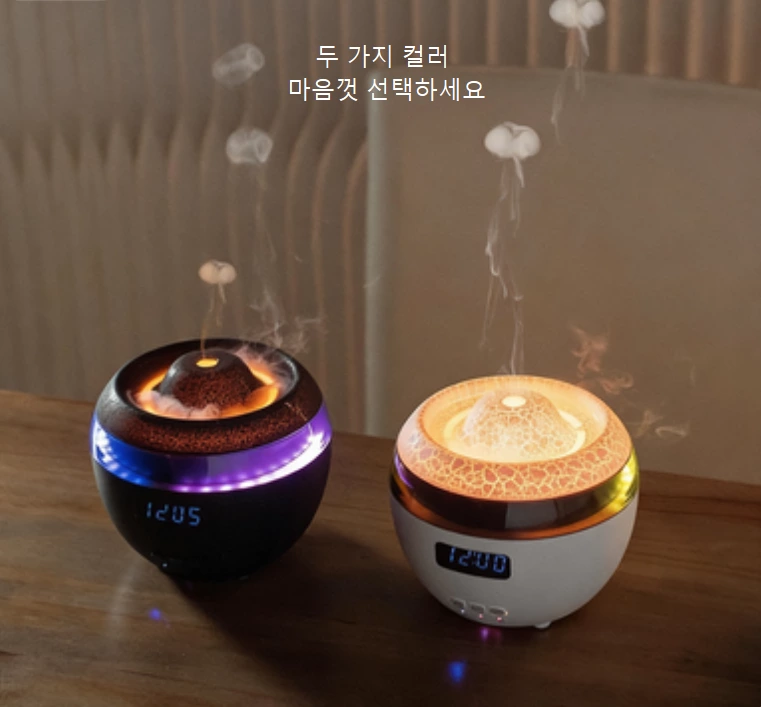 크리에이티브 인터랙티브 새 경험！연기 링 스프레이 아로마 디퓨저, 분위기와 실용성 양방향 향상