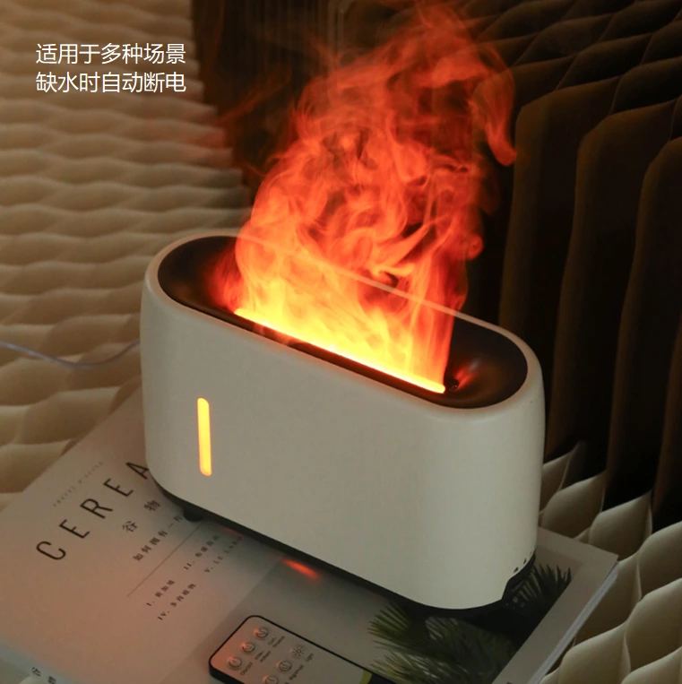 多彩火焰治愈到家!仿真火焰香薰机,双效加湿 + 氛围拉满的家居神器