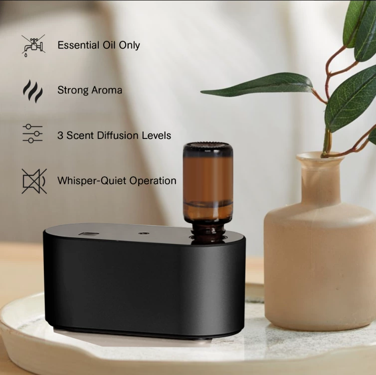 Waterless Aroma Freedom! Waterless Aroma Diffuser, Portable Pure Fragrance for All Scenarios