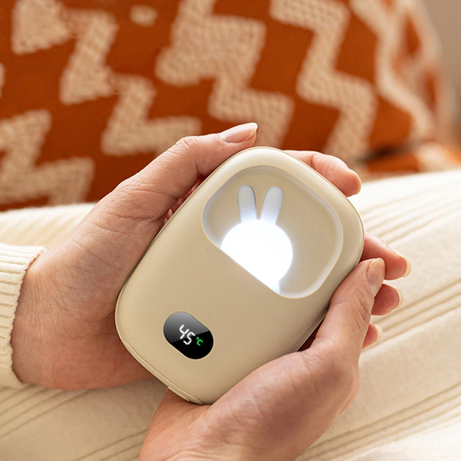 Winter Cute Hand Warmer Essential! Cartoon Hand Warmer, Precise Temperature Control for All