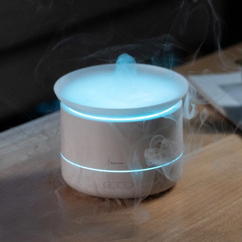 Cloudy Healing Arrives! Sea of Clouds Aromatherapy Diffuser, Dual Humidification + Zen Ambience for All Scenarios