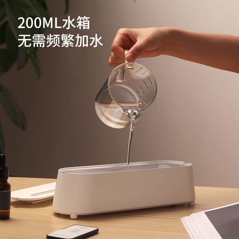 居家浪漫氛围感礼物！仿真火焰香薰机，双效加湿 + 智能遥控适配全场景