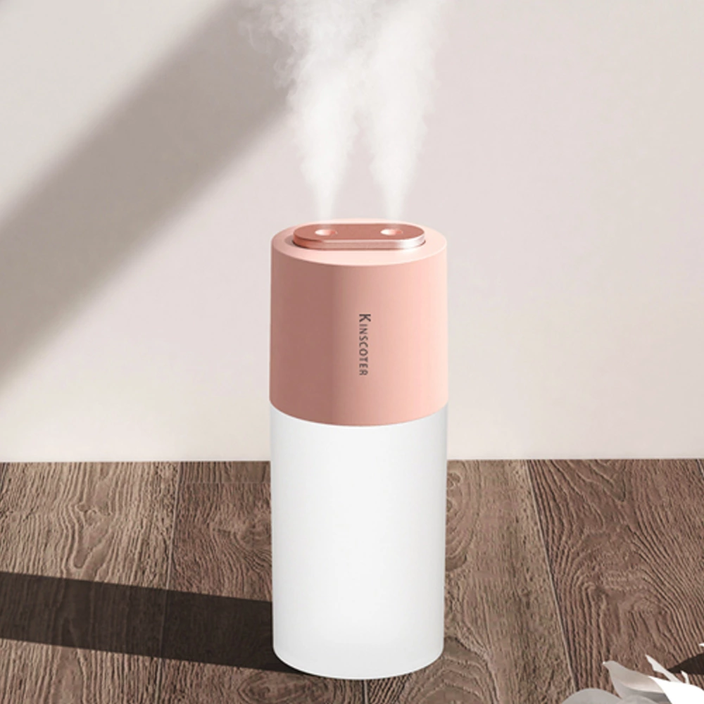 Dual-Spray Wireless Humidification Freedom! Portable Humidifier, Warm Light + Portable for All Scenarios