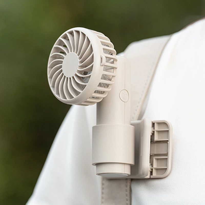 118g Lightweight Mini Clip Fan | 3-in-1 Clip/Handheld/Desktop, Portable Cooling Companion for Commute, Outdoor & Office