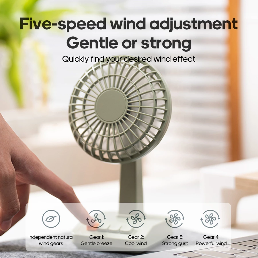 Retro Desktop Fan | The New Ambient Cooling Choice for 2026, Blending Retro Aesthetics with Practical Functions