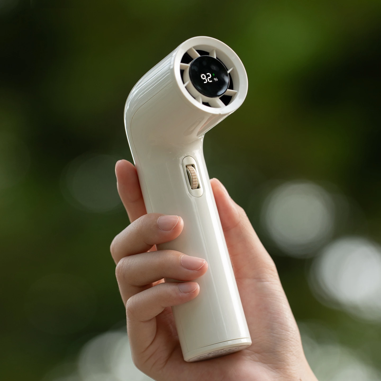 R-Curve High-Speed Handheld Fan | 16000RPM Extreme Wind + 100-Speed Adjustment, Flagship Portable Cooling