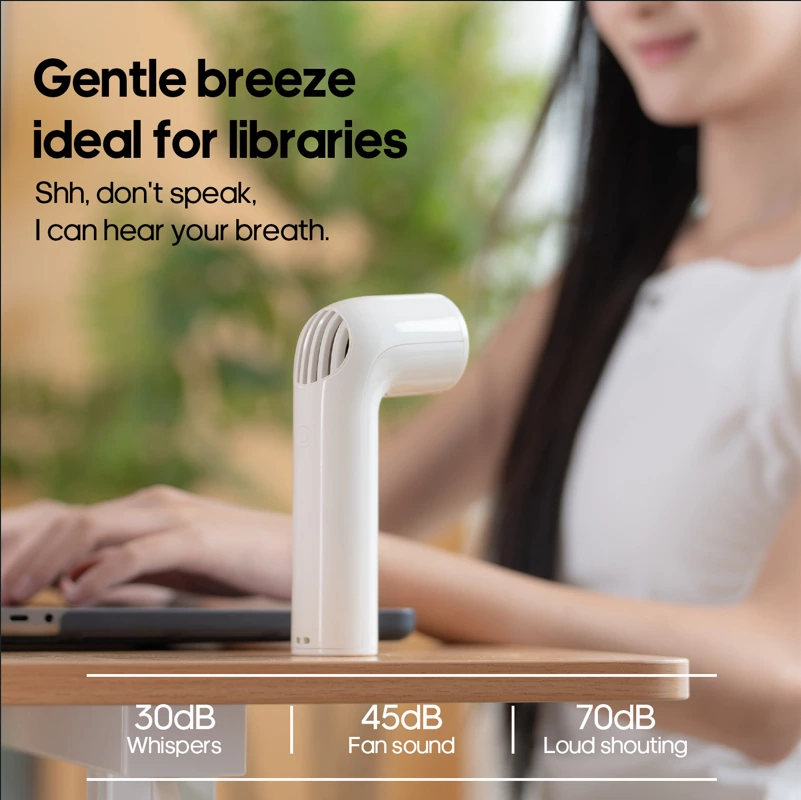 R-Curve High-Speed Handheld Fan | 16000RPM Extreme Wind + 100-Speed Adjustment, Flagship Portable Cooling