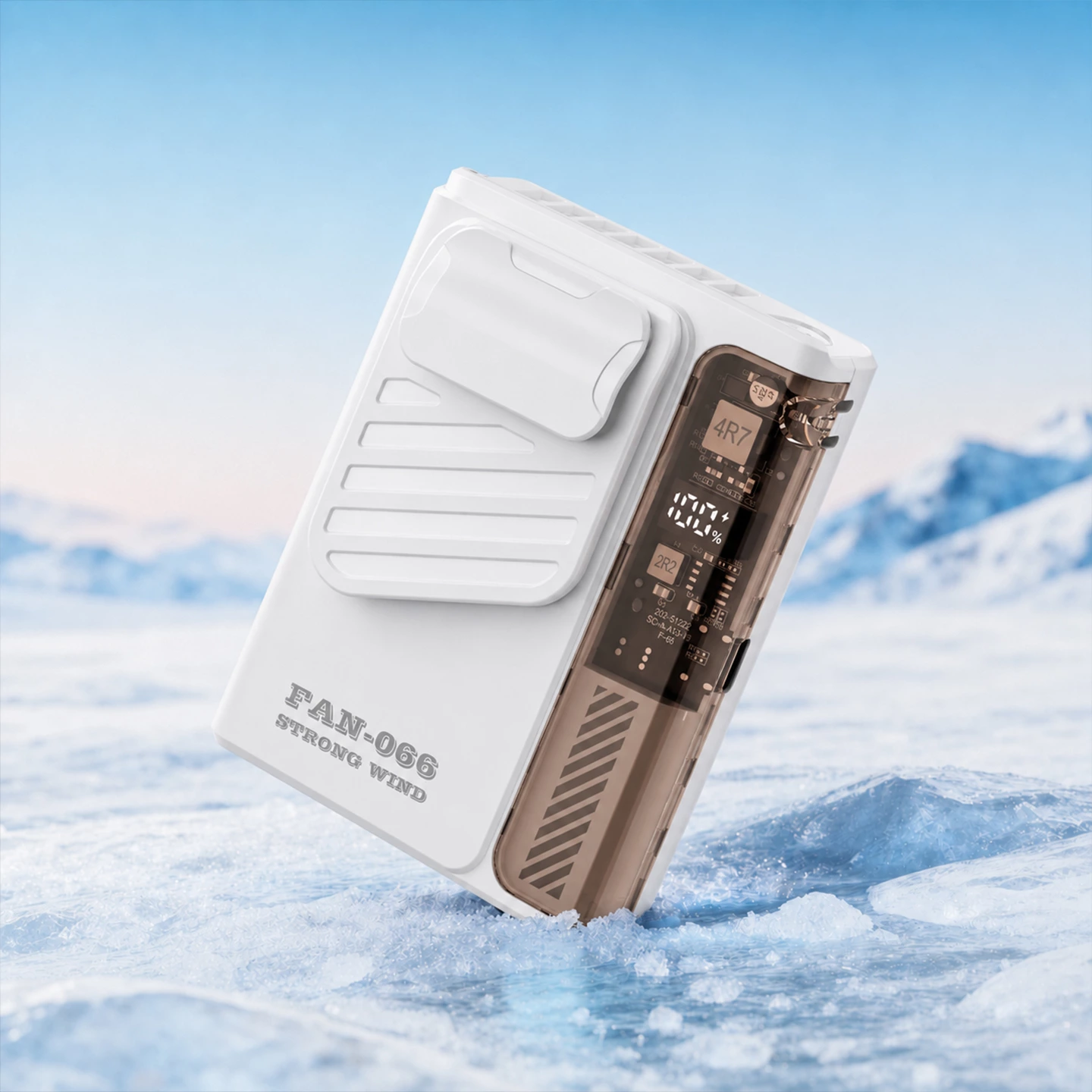 KC-F66 Ultra-Slim Wearable Waist Fan