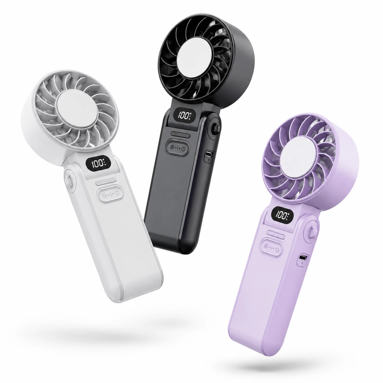 KC-F58 High-Speed Handheld Cooling Fan with Semiconductor Cooling Plate