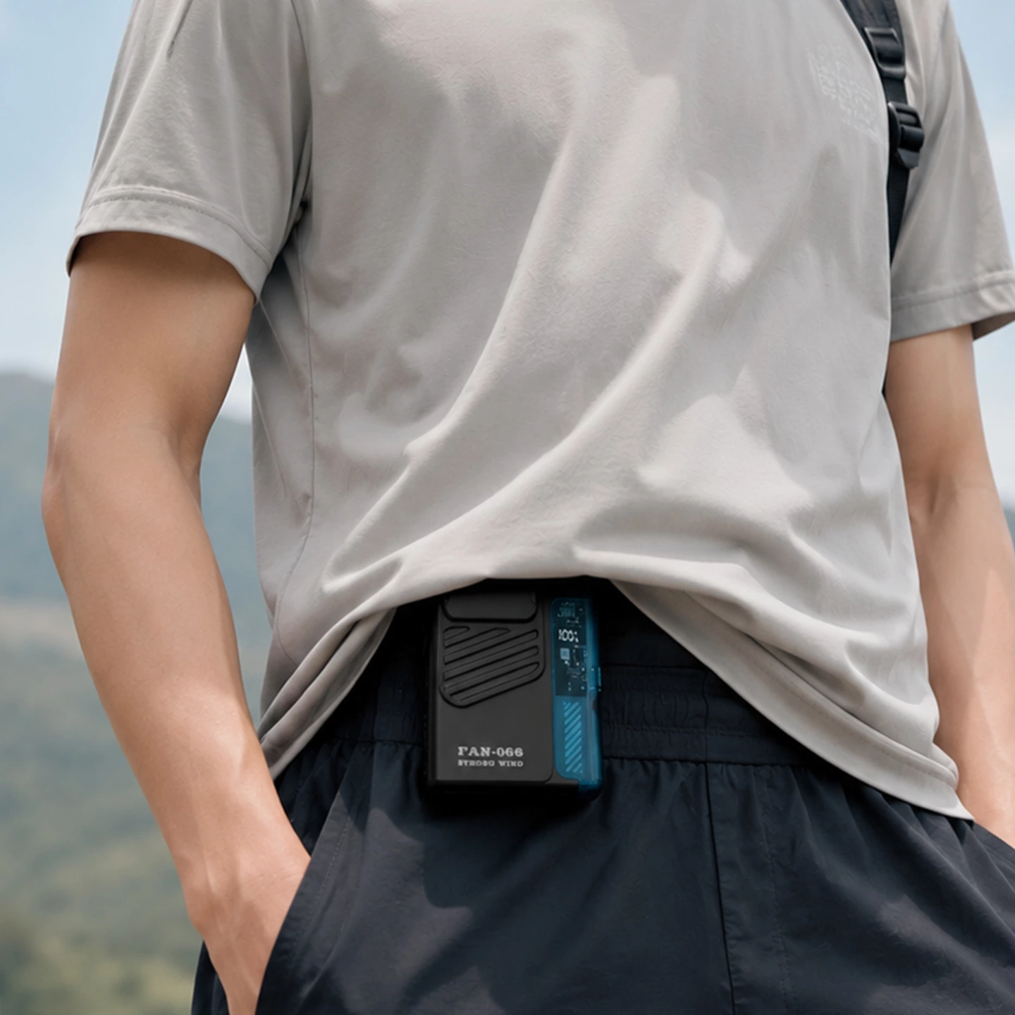KC-F66 Ultra-Slim Wearable Waist Fan