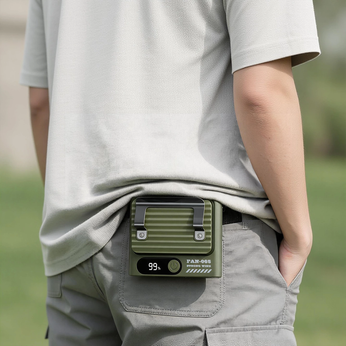 KC-F65 Ultra-Slim Wearable Waist Fan