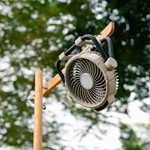 KC-F97 Rechargeable Outdoor Camping Fan with LED Light