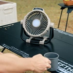 KC-F97 Rechargeable Outdoor Camping Fan with LED Light
