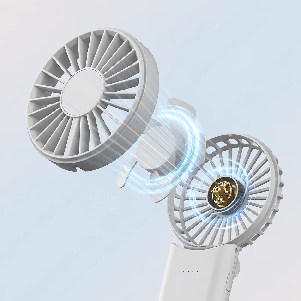 KC-F82A Foldable Handheld & Desktop Fan