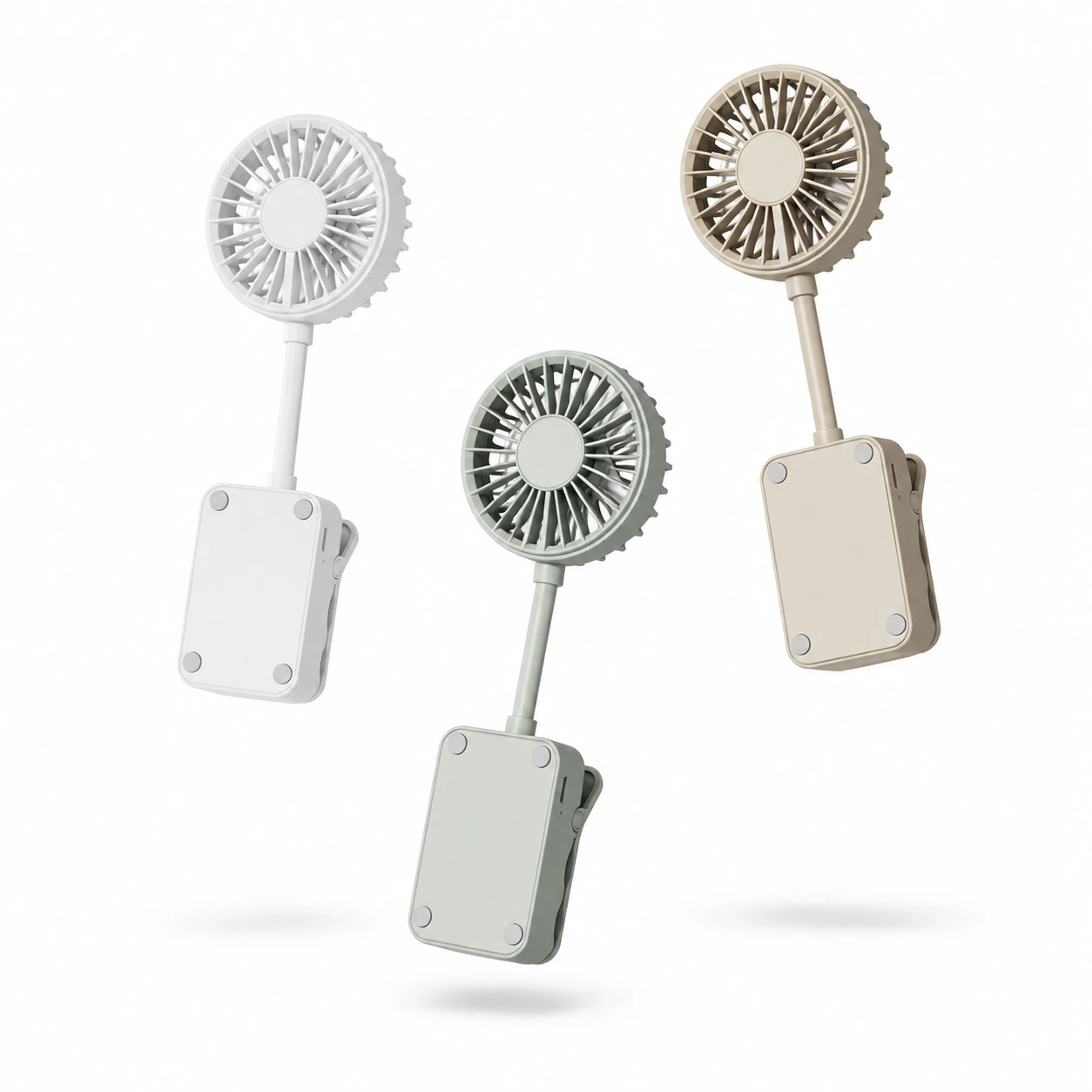 KC-F285 Multi-Angle Rechargeable Mini Clip Fan