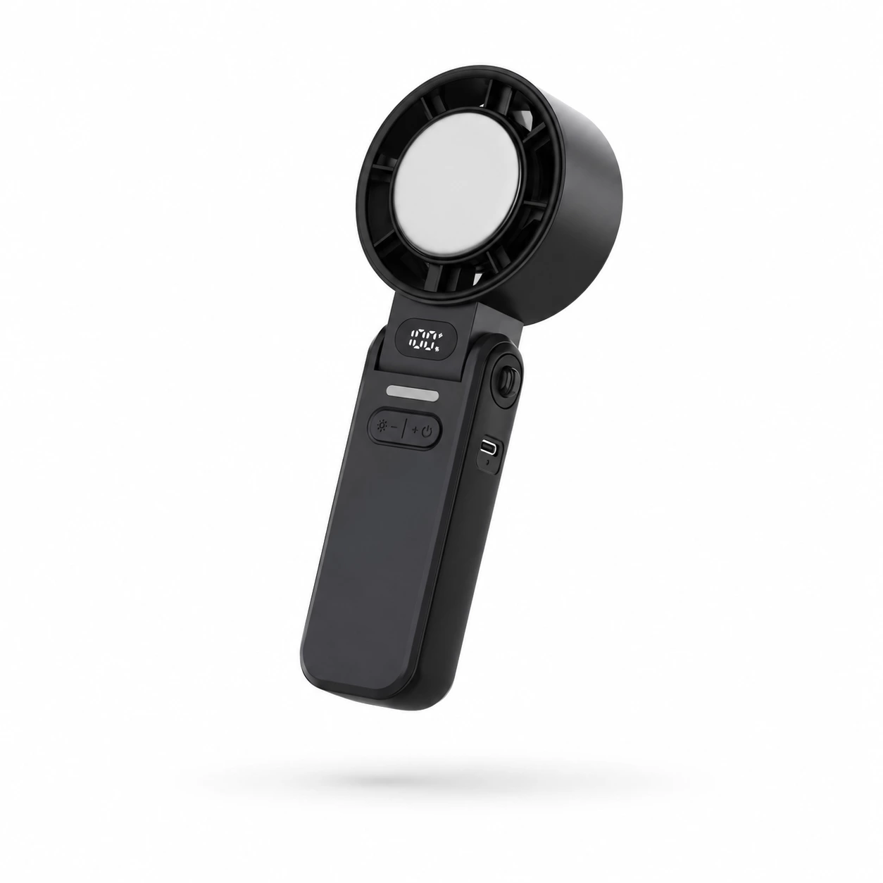 KC-F57 High-Speed Handheld Cooling Fan with Extra-Large Cooling Plate