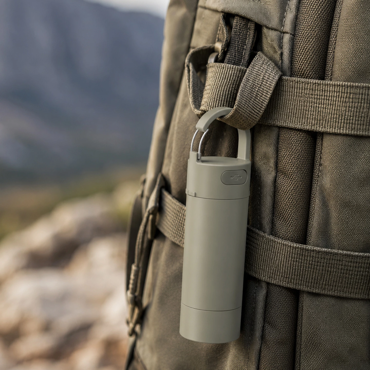 KC-F18 Split-Type Camping Fan with Lantern and Power Bank