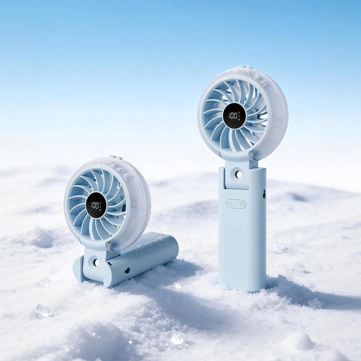 KC-F19 Foldable Handheld Misting Fan