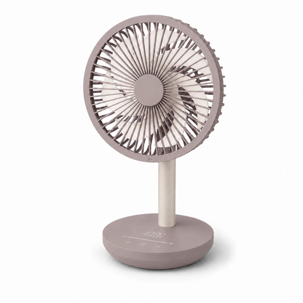 KC-F17T Rechargeable Oscillating Desk Fan with Touch Control