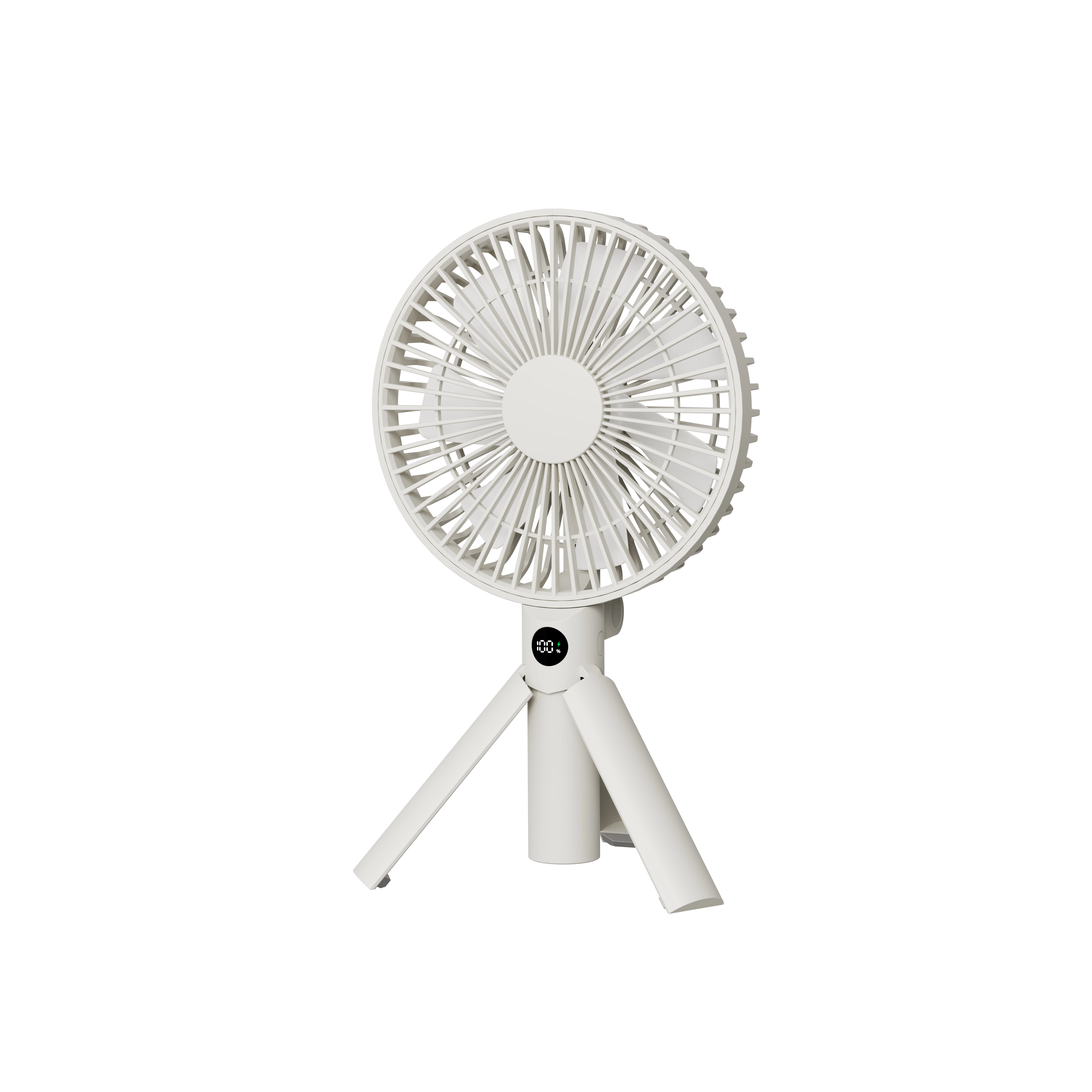 KC-F80 Foldable Handheld and Desktop Fan with Tripod
