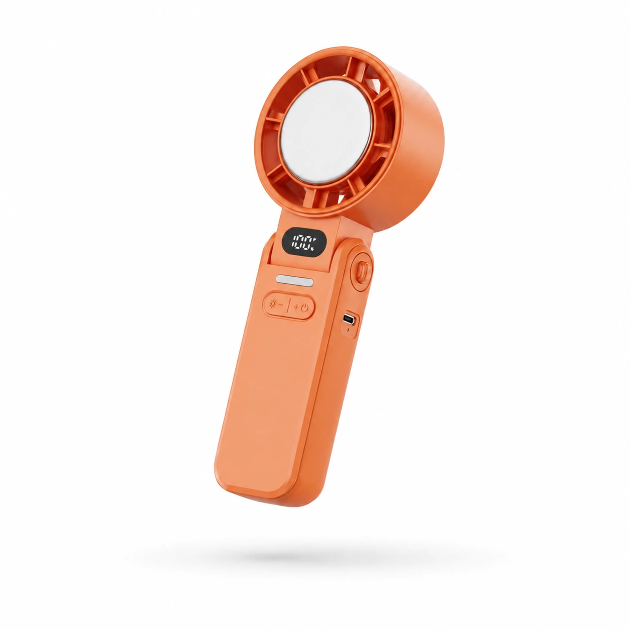 KC-F57 High-Speed Handheld Cooling Fan with Extra-Large Cooling Plate