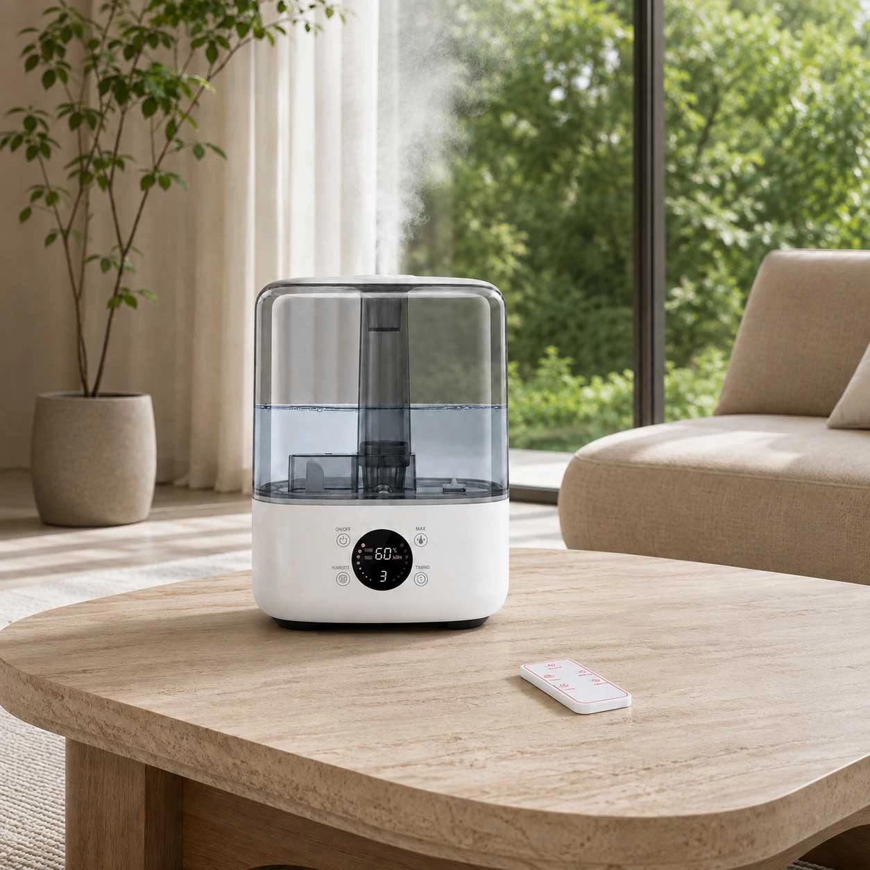 KC-H112 Pro 5L Desktop Humidifier with Remote Control