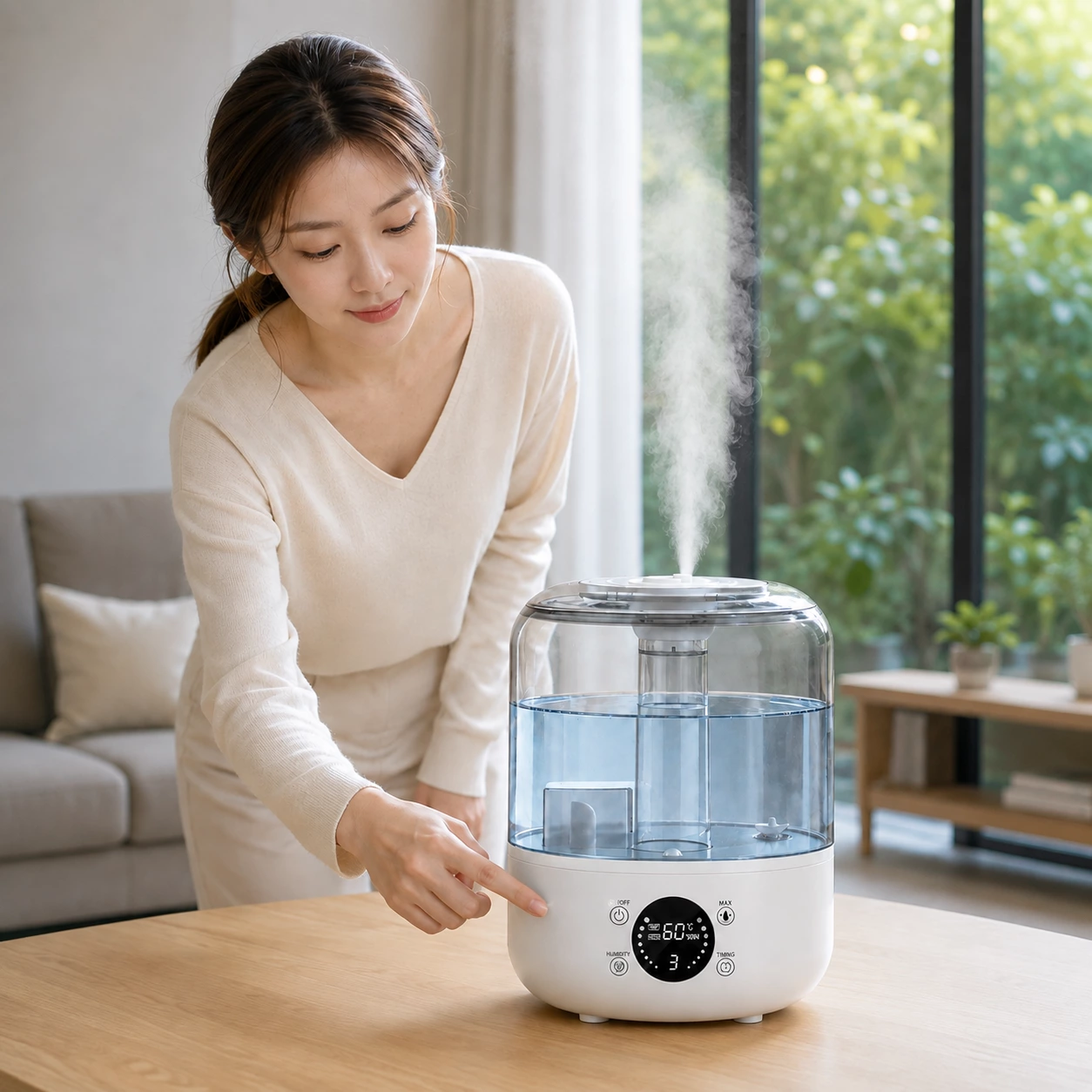 KC-H111 Pro 3L Desktop Humidifier with Remote Control