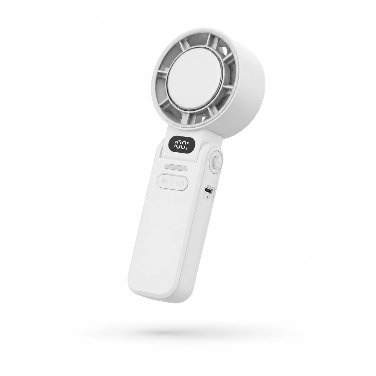 KC-F57 High-Speed Handheld Cooling Fan with Extra-Large Cooling Plate