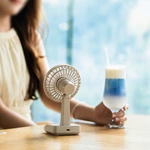 KC-F81 Retro Rechargeable Desktop Fan