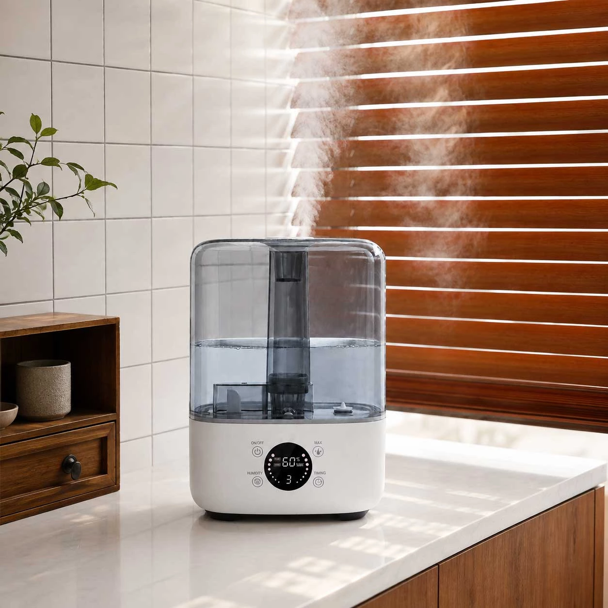 KC-H112 Pro 5L Desktop Humidifier with Remote Control