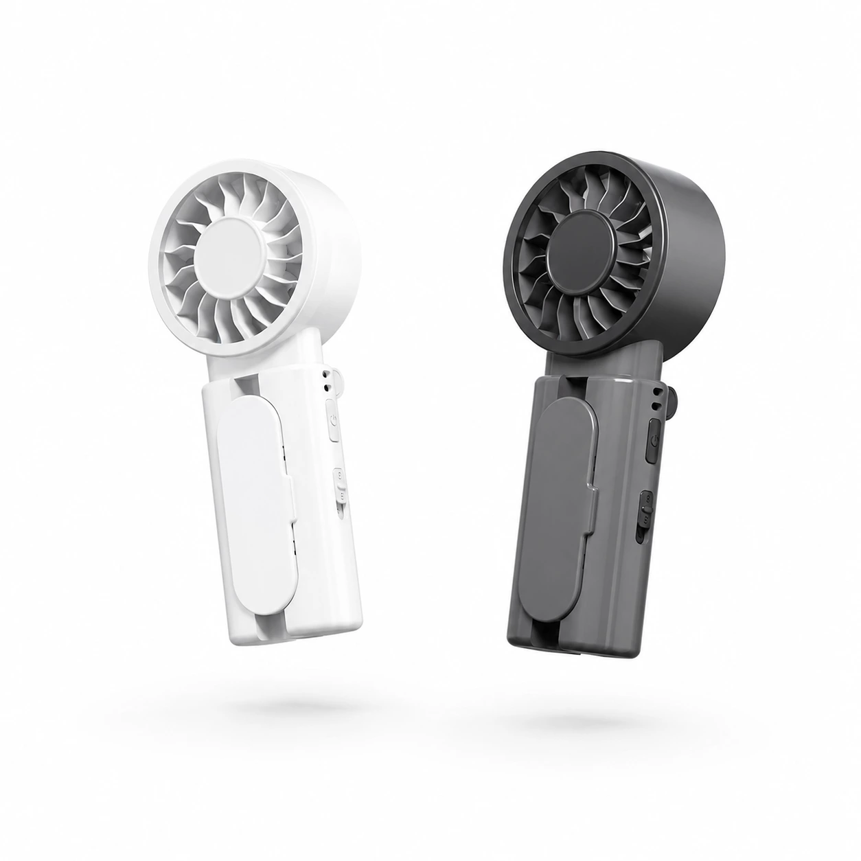 KC-F62 4-in-1 Foldable Handheld Fan with Umbrella Mount