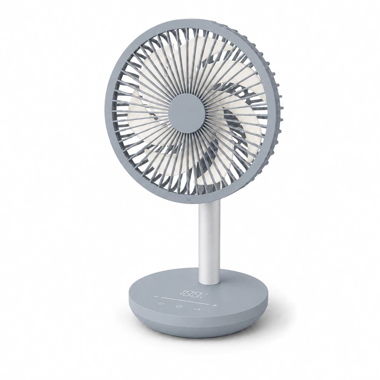 KC-F17T Rechargeable Oscillating Desk Fan with Touch Control