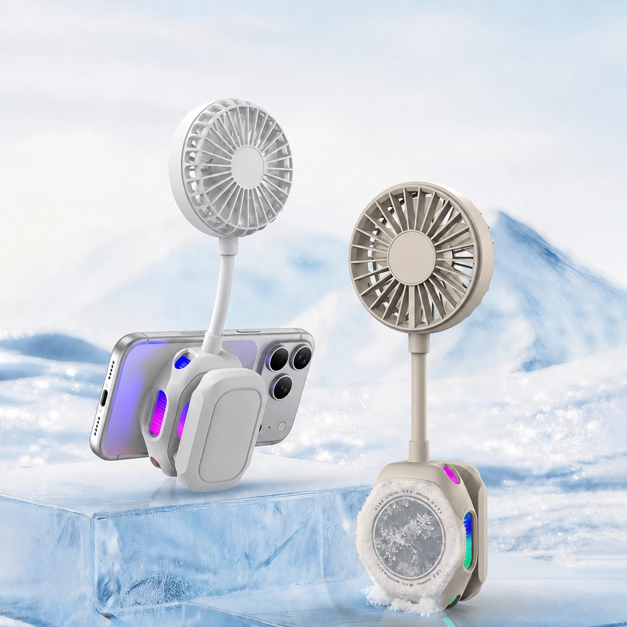 KC-F295 Magnetic Cooling Fan with Detachable Battery