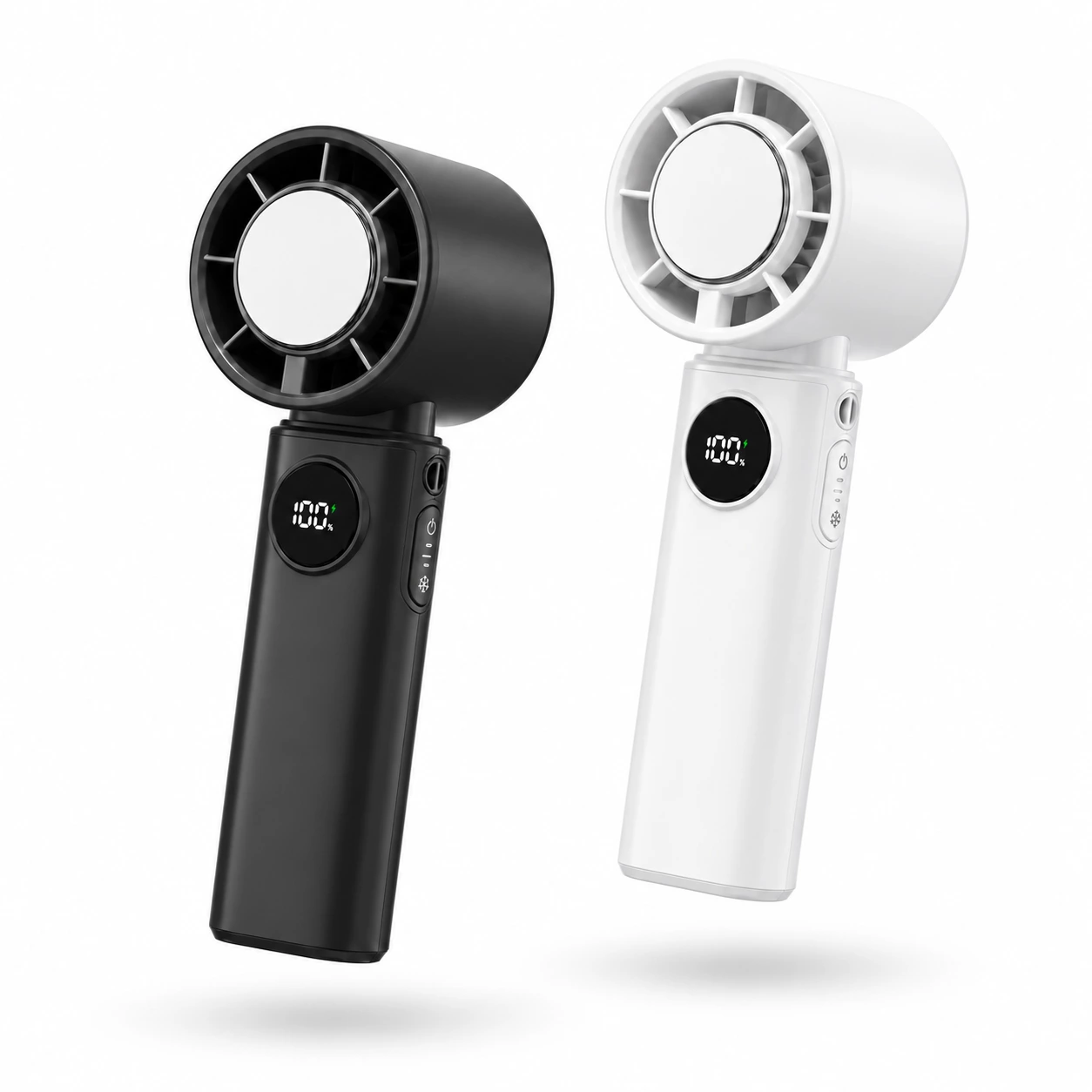KC-F77 High-Speed Handheld Cooling Fan with Semiconductor Cooling Plate